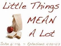 Little Things Mean A Lot By Annice Thomas